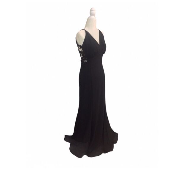 Jessica McClintock Dresses & Skirts - Jessica McClintock Vintage Black Mermaid Gown